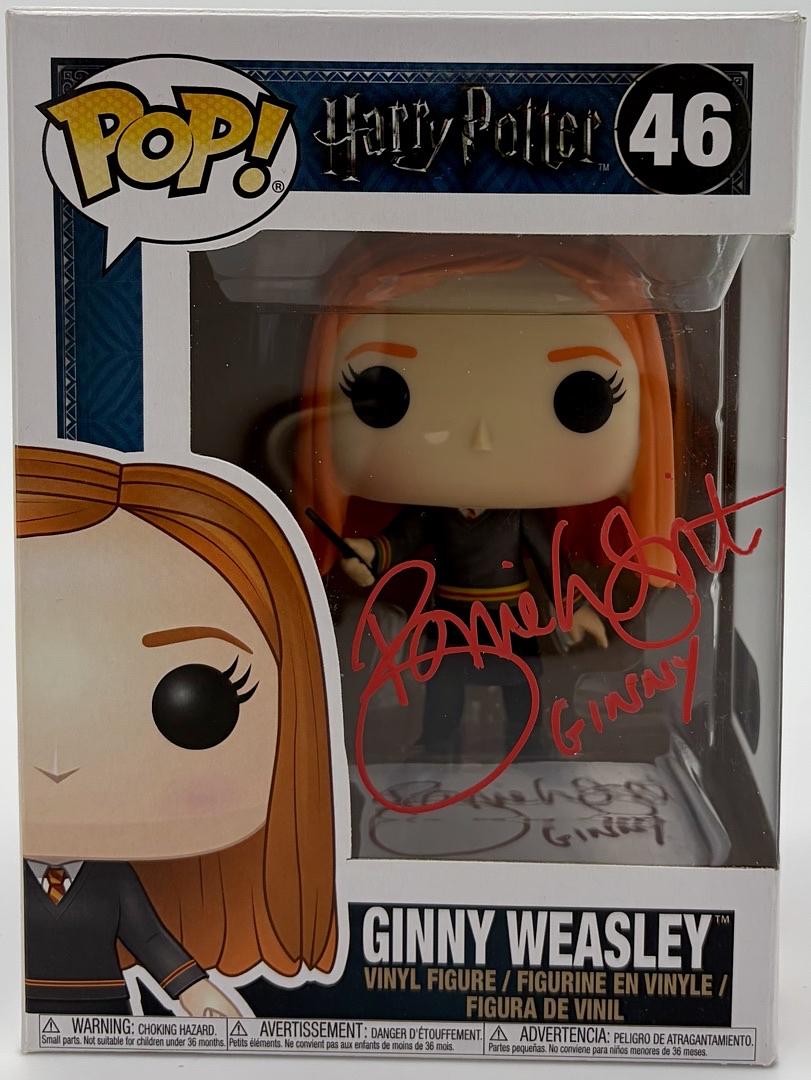 Bonnie Wright Signed Funko Pop #50 "Ginny Weasley" (Harry Potter) - SWAU COA